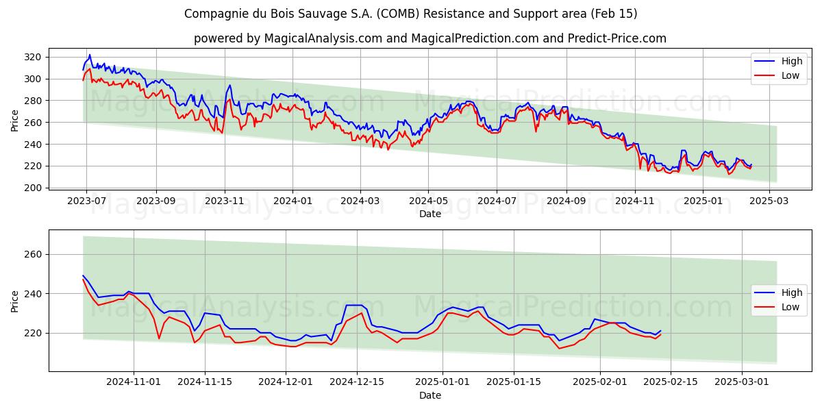  Compagnie du Bois Sauvage S.A. (COMB) Support and Resistance area (04 Feb) 