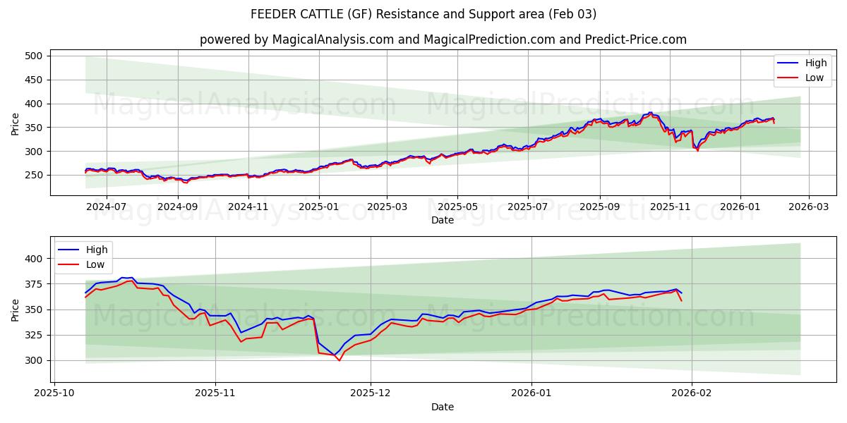  フィーダー牛 (GF) Support and Resistance area (02 Feb) 