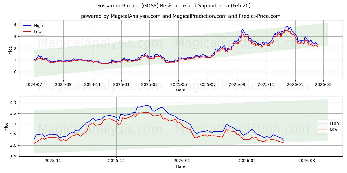  Gossamer Bio Inc. (GOSS) Support and Resistance area (19 Feb) 
