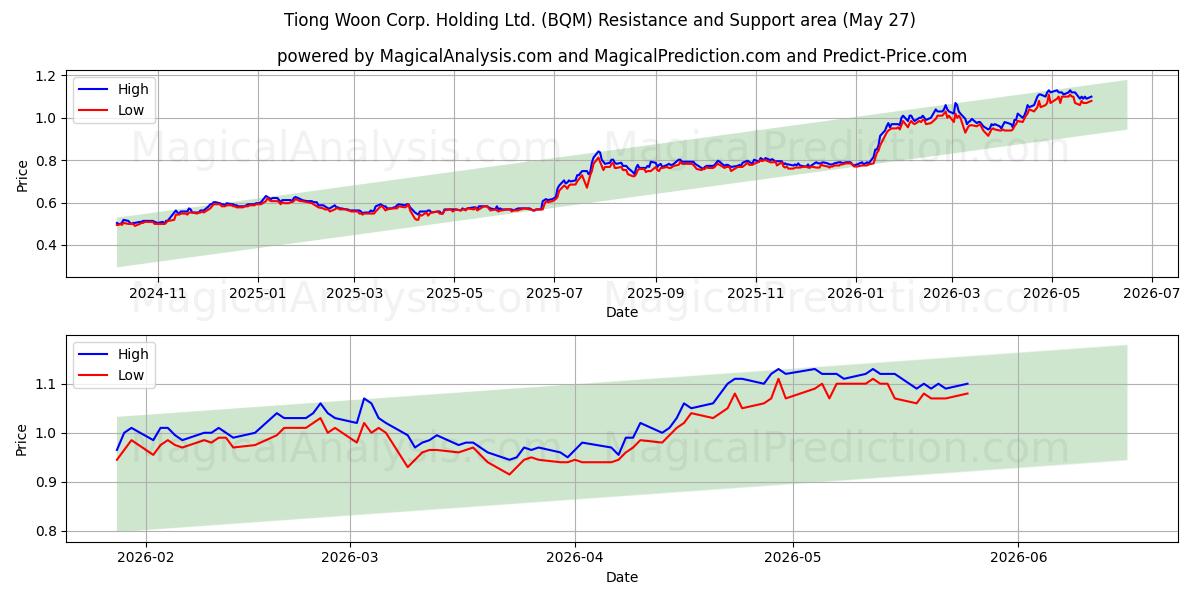  Tiong Woon Corp. Holding Ltd. (BQM) Support and Resistance area (25 May) 