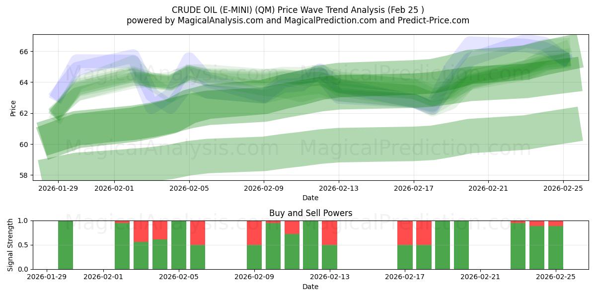  PETRÓLEO BRUTO (E-MINI) (QM) Support and Resistance area (24 Feb) 